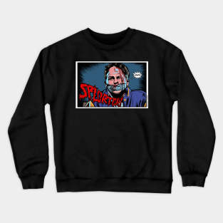 "Poor Steve" Movie Comic Adaption Panel Art Crewneck Sweatshirt